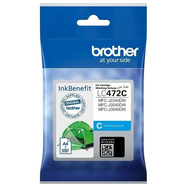 Оригинальный картридж Brother LC472C