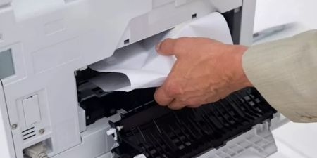 замятие бумаги в принтере Epson