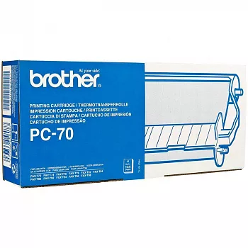 Оригинальный картридж Brother PC-70