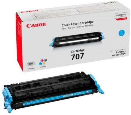 Оригинальный картридж Canon 707C (9423A004)