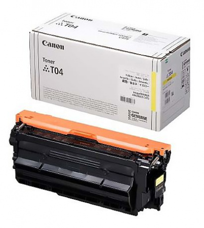 Оригинальный картридж Canon T04-Yellow (2977C001)