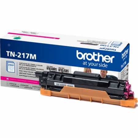 Оригинальный картридж Brother TN-217M