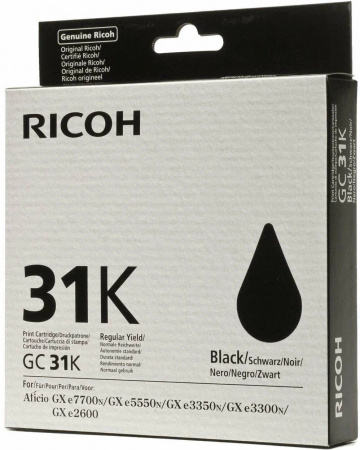 Оригинальный картридж Ricoh 405688 (GC-31K)