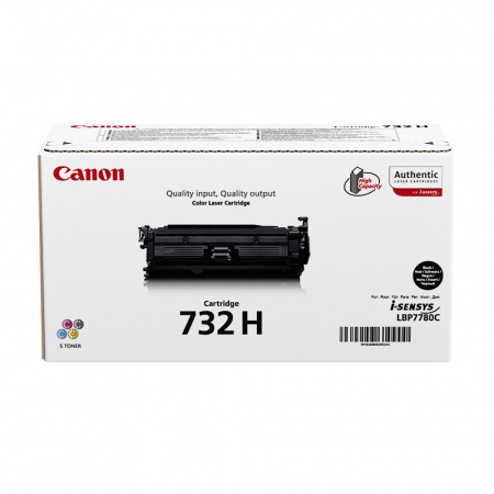 Оригинальный картридж Canon 732HBK (6264B002)