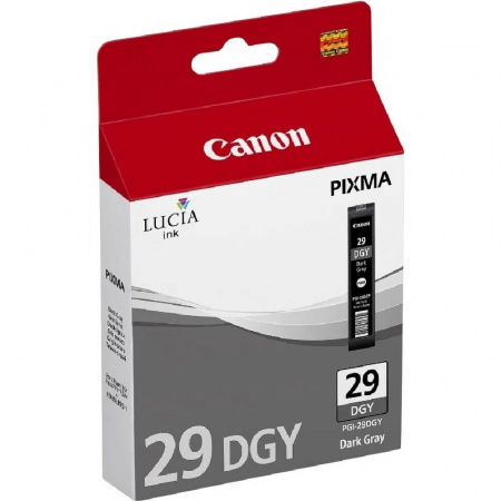 Оригинальный картридж Canon PGI-29DGY (4870B001)