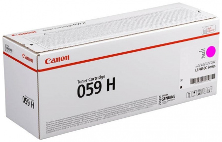 Оригинальный картридж Canon 059H-Magenta (3625C001)