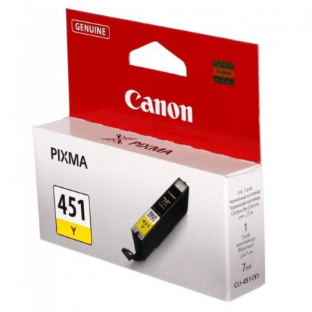 Оригинальный картридж Canon CLI-451Y (6526B001)
