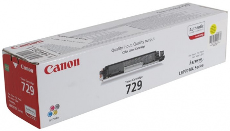 Оригинальный картридж Canon 729Y (4367B002)