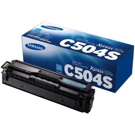 Оригинальный картридж Samsung CLT-C504S (SU027A)