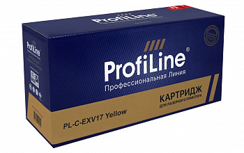 Совместимый картридж ProfiLine PL-C-EXV17Y