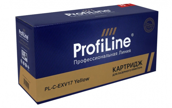 Совместимый картридж ProfiLine PL-C-EXV17Y
