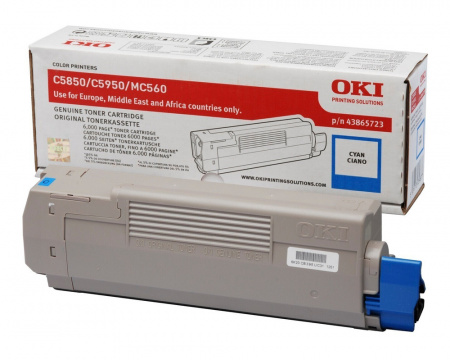 Оригинальный картридж OKI 43865743 / 43865723