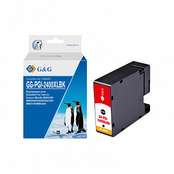 Совместимый картридж G&G GG-PGI-2400XLBK