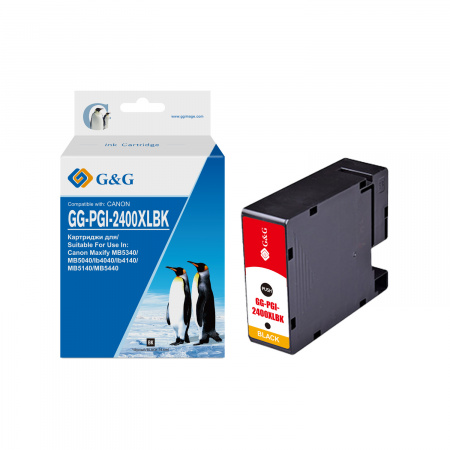 Совместимый картридж G&G GG-PGI-2400XLBK