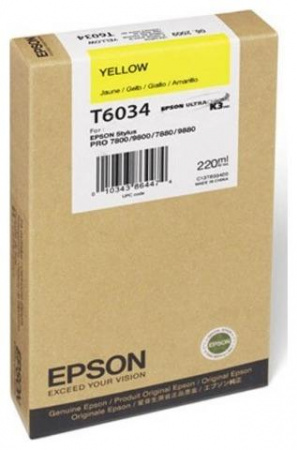Оригинальный картридж Epson T6034 / C13T603400