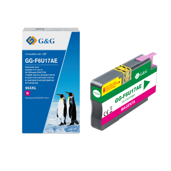 Совместимый картридж G&G GG-F6U17AE