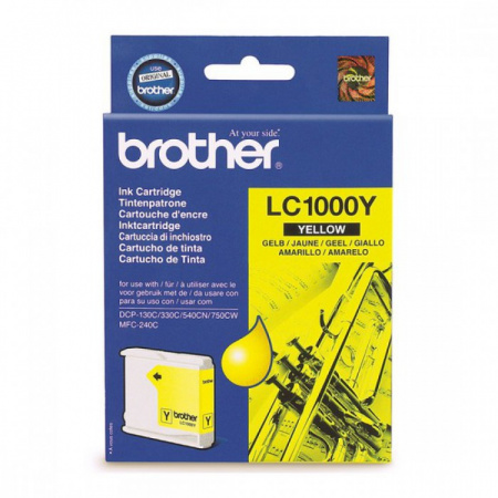Оригинальный картридж Brother LC-1000Y