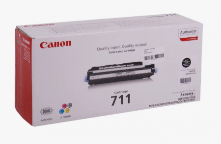 Оригинальный картридж Canon 711Bk (1660B002)
