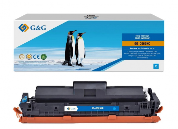 Совместимый картридж G&G GG-C069HC