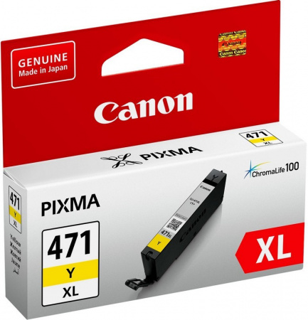 Оригинальный картридж Canon CLI-471XLY (0349C001)