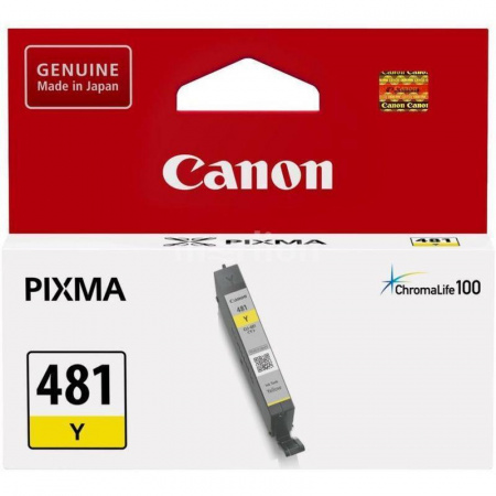 Оригинальный картридж Canon CLI-481Y (2100C001)