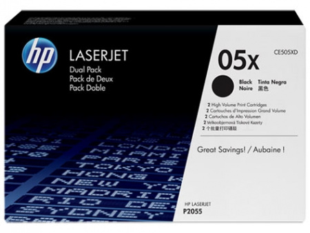 Оригинальный картридж HP CE505XD