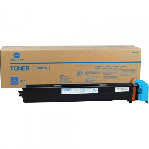 Оригинальный картридж Konica Minolta TN-611C / A070450