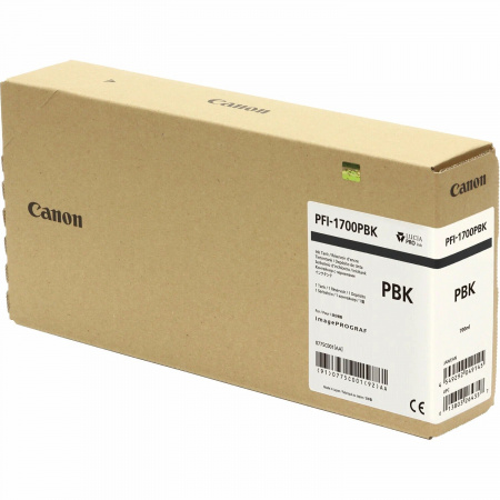 Оригинальный картридж Canon PFI-1700PBK (0775C001)