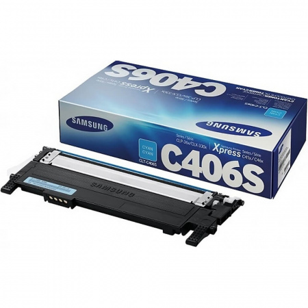 Оригинальный картридж Samsung CLT-C406S (ST986A)