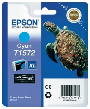 Оригинальный картридж Epson T1572 / C13T15724010