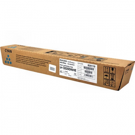 Оригинальный картридж Ricoh 820119 / 821061 (SP-C820DNHE)