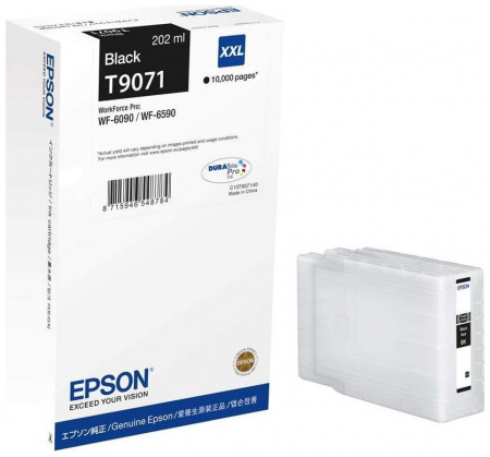 Оригинальный картридж Epson T9071 / C13T907140