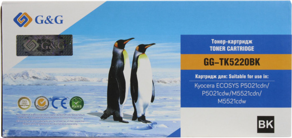 Совместимый картридж G&G GG-TK5220BK