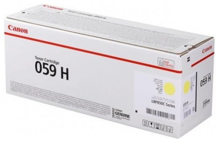 Оригинальный картридж Canon 059H-Yellow (3624C001)