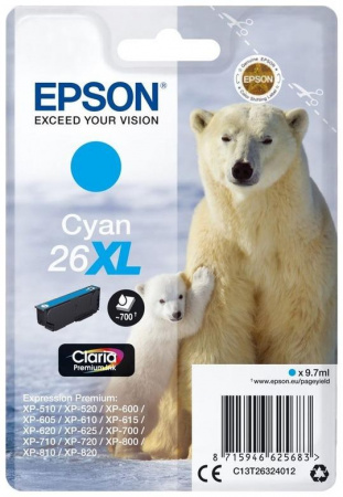 Оригинальный картридж Epson T2632 / C13T26324012