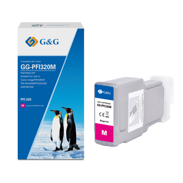 Совместимый картридж G&G GG-PFI320M