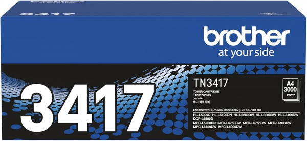 Оригинальный картридж Brother TN3417