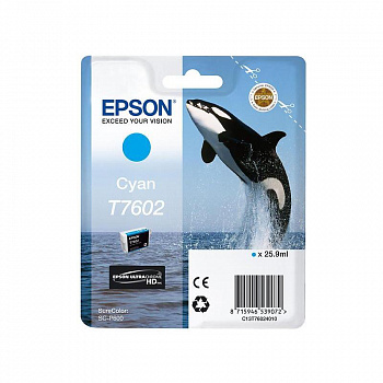 Оригинальный картридж Epson T7602 / C13T76024010
