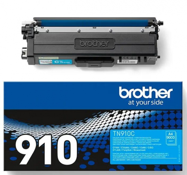 Оригинальный картридж Brother TN910C