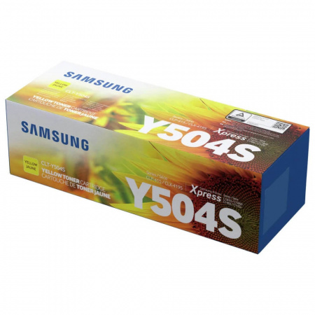Оригинальный картридж Samsung CLT-Y504S (SU504A)