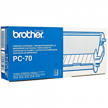 Оригинальный картридж Brother PC-70