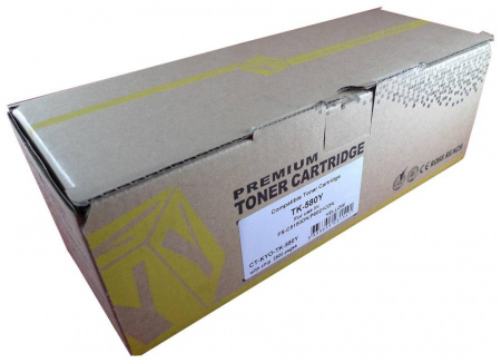 Совместимый картридж ELP Imaging CT-KYO-TK-580Y