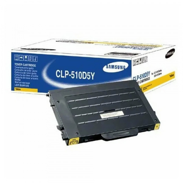Оригинальный картридж Samsung CLP-510D5Y