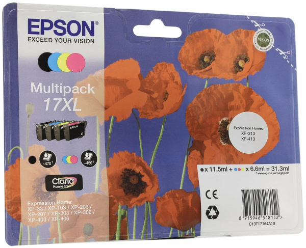 Оригинальный картридж Epson / C13T17064A10