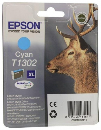 Оригинальный картридж Epson T1302 / C13T13024012