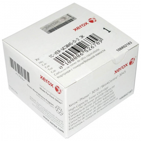 Оригинальный картридж Xerox 106R02183
