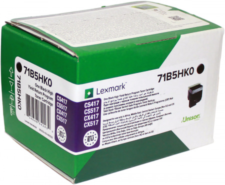 Оригинальный картридж Lexmark 71B5HK0