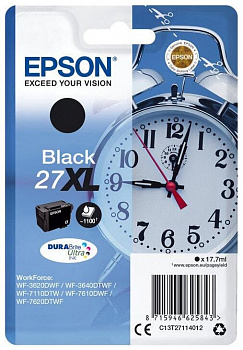 Оригинальный картридж Epson 27XL / C13T27114022