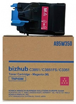 Оригинальный картридж Konica Minolta TNP-49M / A95W350