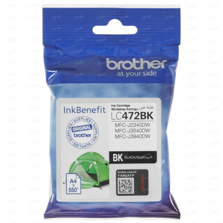 Оригинальный картридж Brother LC472BK